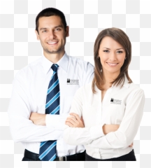 Financial Reporting Transparent Png - Woman Crossing Arm Png,Office People Png