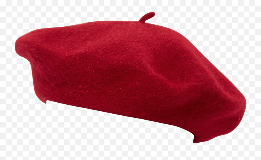 Katka Red Angora Wool Knit Beret Hat - Red Beret Hat Png,Beret Png