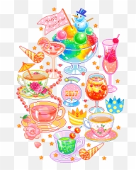 Download Hd Kawaii Food Pixel Art Tumblr - Png