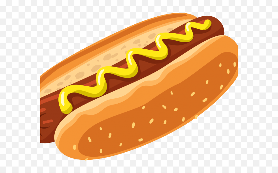 Junk Food Clipart Chili Hot Dog - Transparent Hotdog Vector Hot Dog Vector Png,Transparent Hot Dog