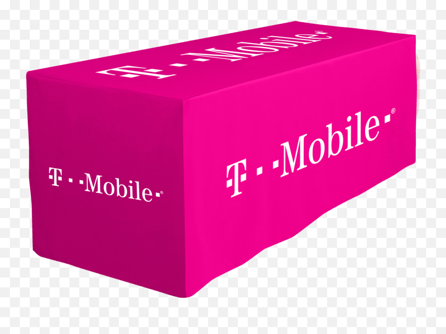 T - Mobile Pink Fitted Tablecloth T Mobile Png,Tmobile Logo Png