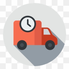 Delivery Icon Png Transparent Cartoon - Vector