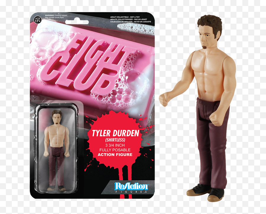 Tyler Durden Shirtless Reaction Figure - Funko Fight Club Figures Png,Fight Club Icon