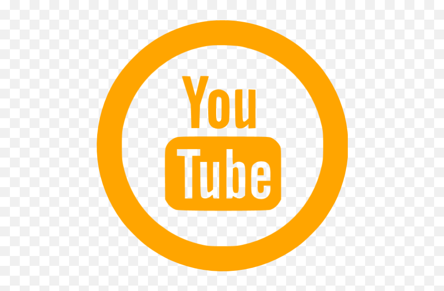 Youtube Subscribe Icon Png - Youtube Logo Orange Png,Youtube Icon Png