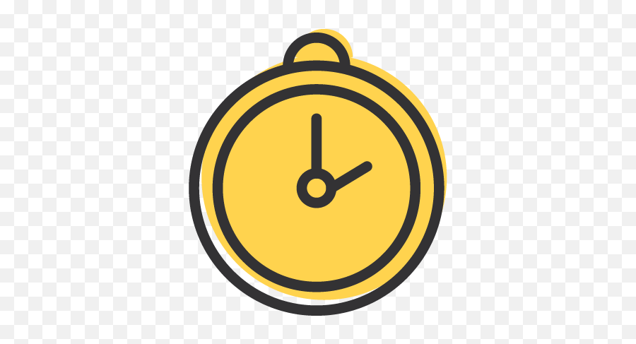 Download Time - Icon Waste Full Size Png Image Pngkit Time Icon Yellow Png,Waiting Icon Png