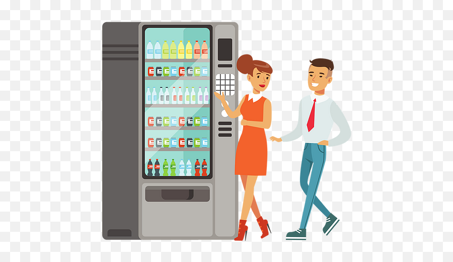 San Diego Vending Machines Ca Archieu0027s - Person At Vending Machine Vector Png,Vending Machine Icon