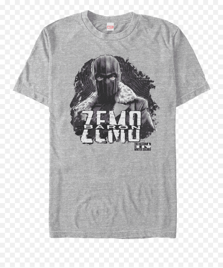Shop Marvel Must Haves Baron Zemo - Mandalorian Shirt Mens Png,Bucky Barnes Icon