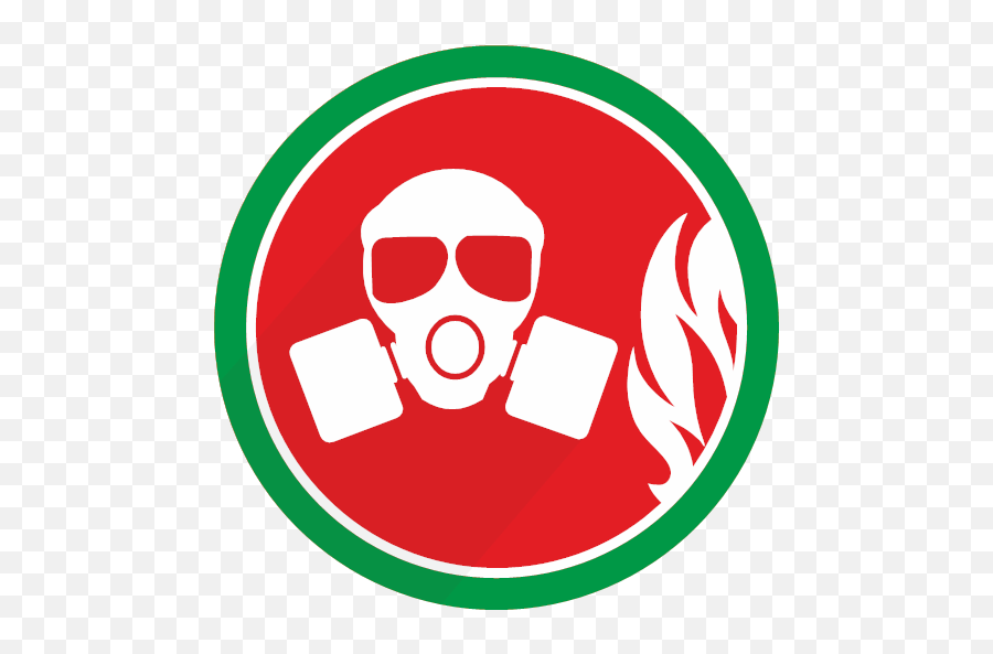 Fire Gasmask Protect Icon - Fire Png,Fire Embers Png