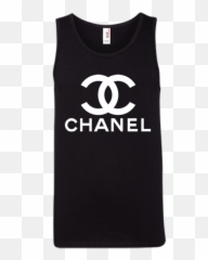 Tt0079 Chanel Logo Tank Top Tops Outfits - My Hero Academia Workout Shirt png