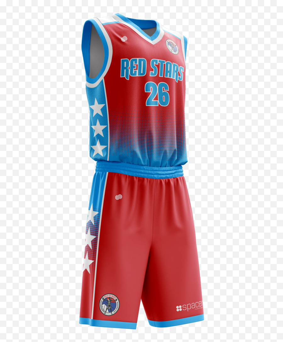 Red Stars Basketball Uniform - Sports Jersey Png,Red Stars Png