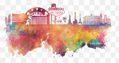 Las Vegas Skyline Png 5 Image - Art