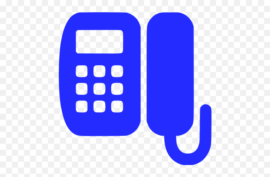 Office Phone Icons Images Png Transparent - Ip Phone Clip Art,Blue Contact Icon