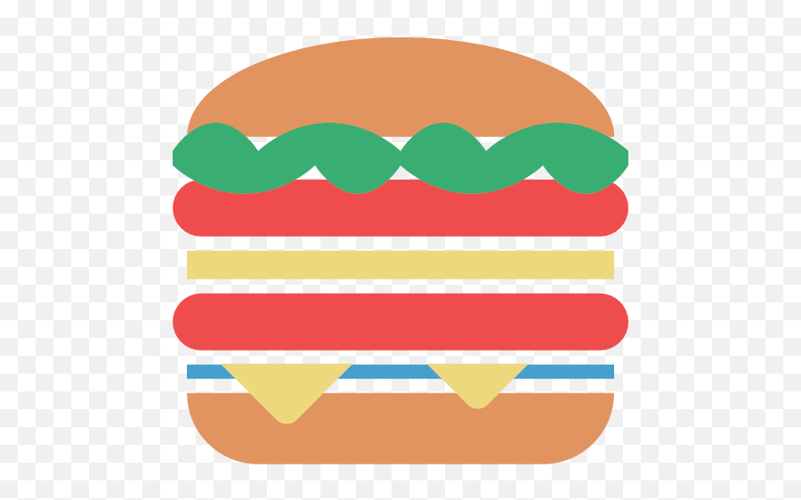 Burger - Huge Vector Icons Free Download In Svg Png Format Horizontal,Burger Vector Icon