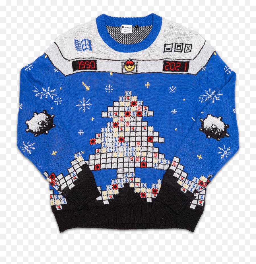 Microsoft Minesweeper Ugly Sweater - Windows Ugly Christmas Sweater Png,Minesweeper Icon