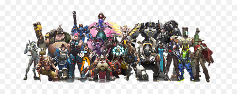 Overwatch Heroes Png Transparent - Overwatch Characters Wallpaper Hd,Overwatch Png
