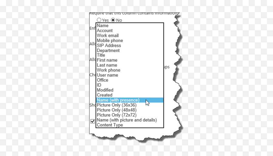 Rendering People Or Group Fields In Custom Jslink Display - Dot Png,Presence Icon