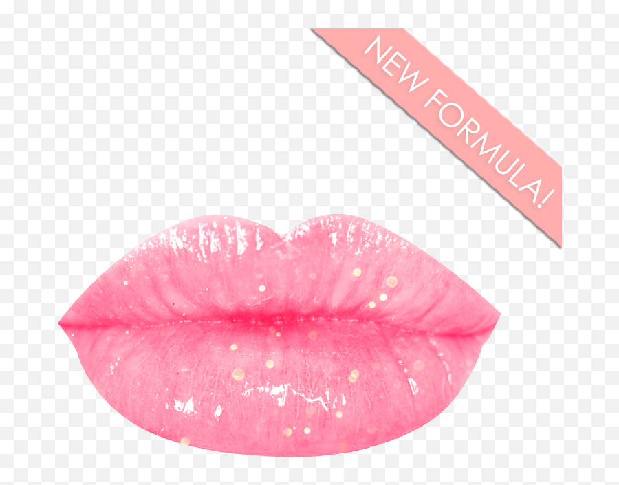 Download Hd Glossy Boss Lip Gloss In Shade Poodle Pink - Glossy Pink Lipstick Png,Pink Lips Png