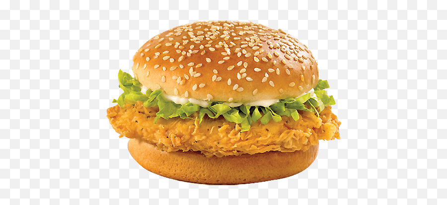 Download Hamburger Burger Png Image Hq - Hamburguesa De Pollo Crujiente,Burger Png