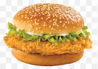 Download Hamburger Burger Png Image Hq - Hamburguesa De Pollo Crujiente,Burger Png