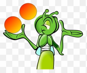 Cricket Juggling Cartoon - Free vector graphic Pixabay png