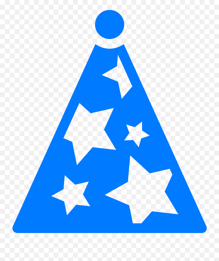 Party Hat With Stars Filled Icon - Luna Si Stele Purple Stars Png,Party ...