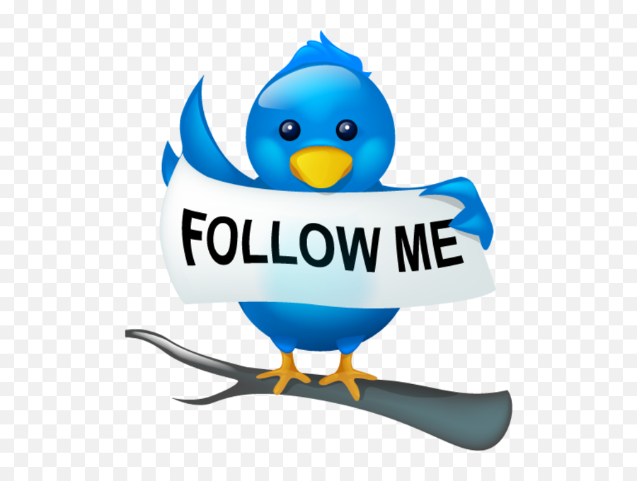 Bird Follow Logo Me Social Media Tweet Twitter - Follow Clip Art Png,Me Png