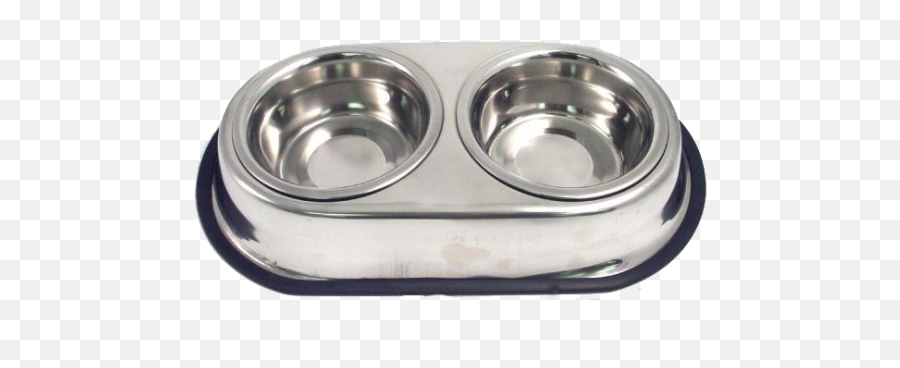 Dog Bowls Non Slip - Double Bowl Dog Png,Dog Bowl Png