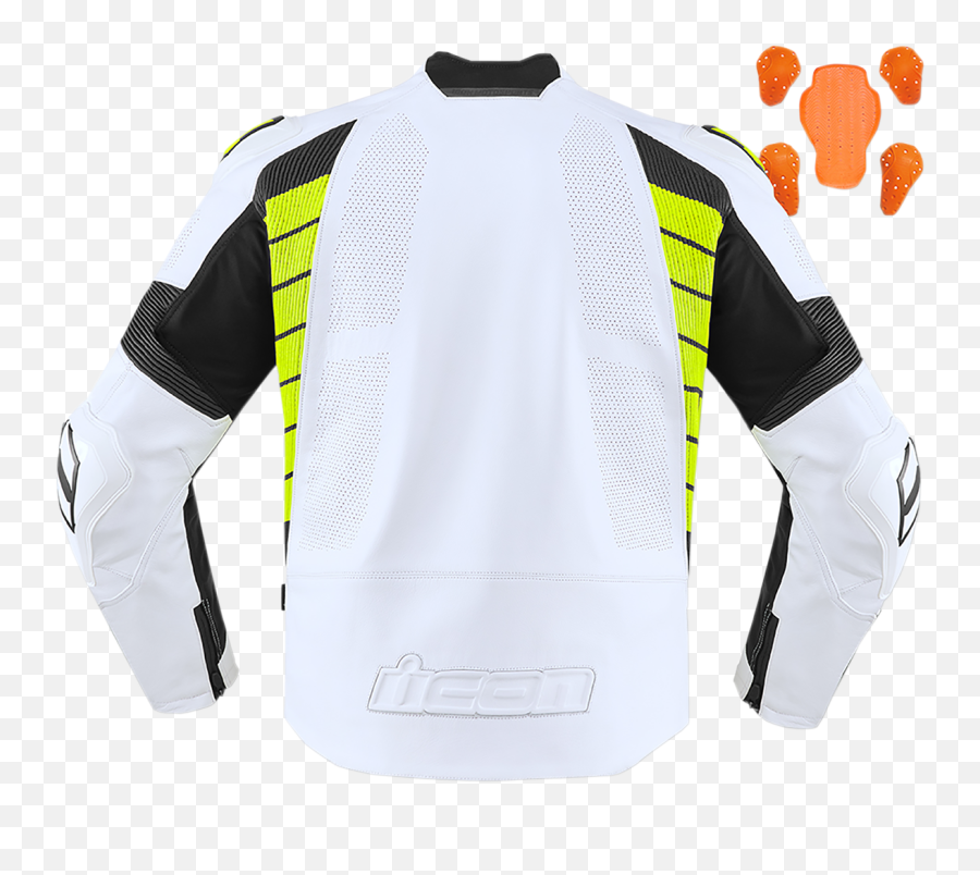 Chaqueta Icon Hypersport 2 Prime Ce Blanconeon - Cascos Yc Icon Hypersport 2 Prime Jacket Png,Icon Overlord Jacket