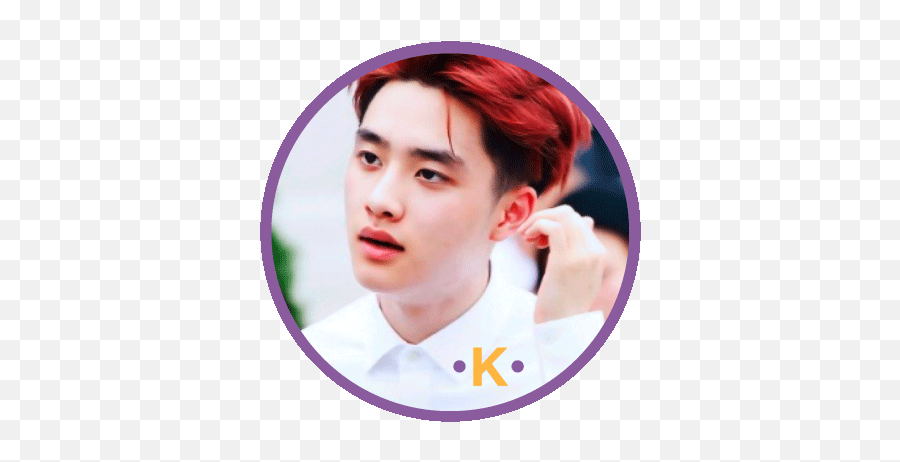 K - Pop Idols Who Have Had Red Hair Korean Fashion Trends Png,Chanyeol Icon
