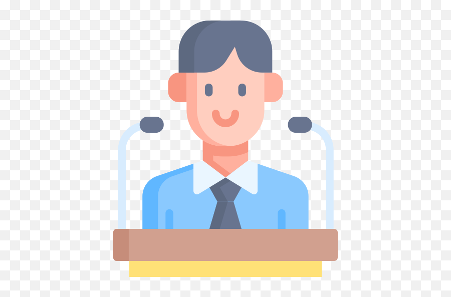 Speech - Free People Icons Png,Public Speaking Icon Png