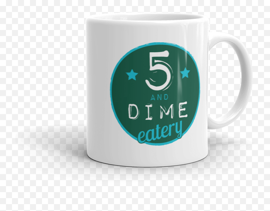 5 And Dime Coffee Mug Goldburgers Png Icon