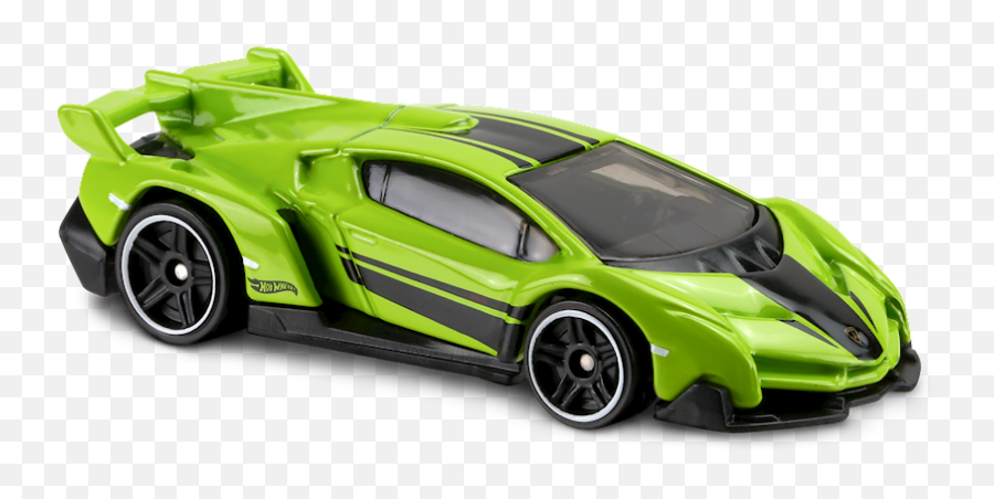 Lamborghini Veneno In Green Hw Exotics Car Collector Hot - Hot Wheels Lamborghini Veneno Roadster Png,Hot Wheels Car Png