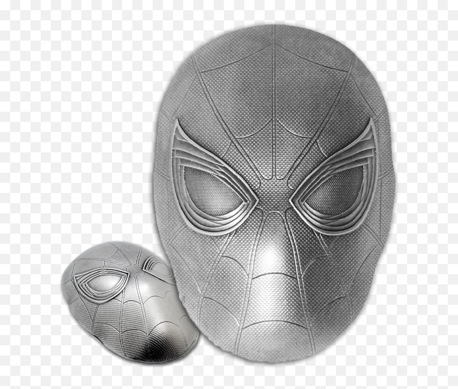 Spider Man Mask Marvel 2 Oz Silver Coin - Mask Png,Spiderman Mask Png