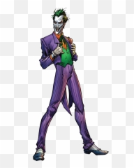 The Joker - Cute Transparent Background Full Size Cartoon png
