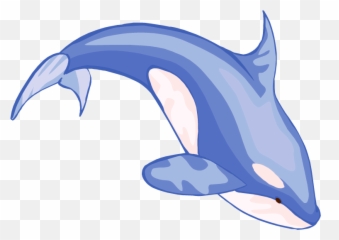 Orca Clipart 7 - Cartoon Blue Whale Drawing Png,Orca Png