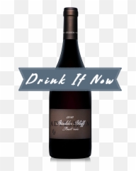 2010 Boulder Bluff Pinot Noir Magnum U2014 Adelsheim - Glass Bottle Png,Boulder Png