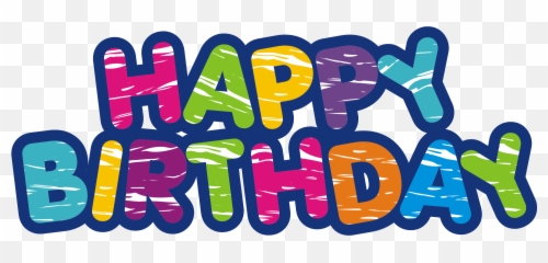 Happy Birthday PNG, Happy Birthday Transparent Background - FreeIconsPNG