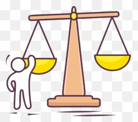 Justice Scale Icon Of Colored Outline Style - Available Clip Art png