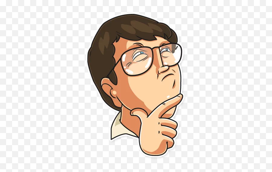 Telegram Sticker Png Bill Gates Transparent