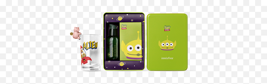 Innisfree X Toy Story Alien Box - Innisfree Green Tea Seed Serum Toy Story Png,Toy Story Aliens Png