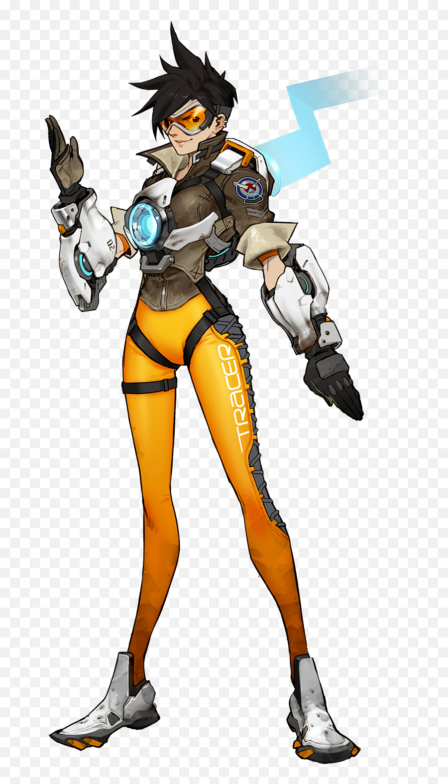 Overwatch Tracer Png 8 Image - Tracer Overwatch Concept Art,Overwatch Tracer Png