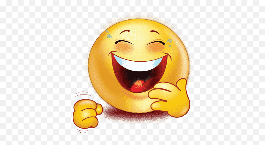 Happy Emoji Transparent Png Mart - Laughing Emoji With Hands,Laughing Emoji Png Transparent