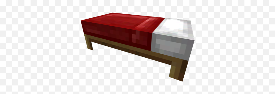 Minecraft Bed Png Picture - Coffee Table,Minecraft Bed Png