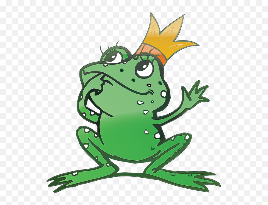 Crazy Frog Png - Frog With Crown Png,Crazy Frog Png