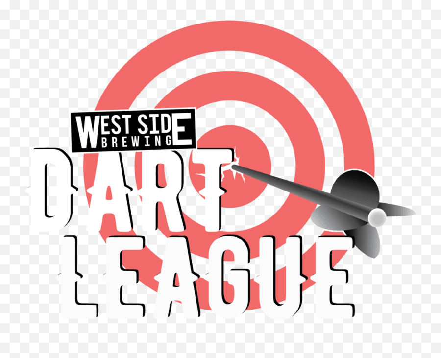 Dart League - West Side Brewing Graphic Design Png,Dart Logo