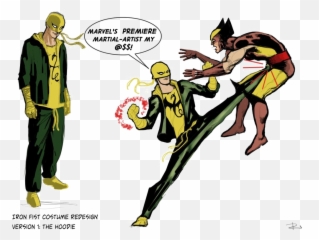 Png Iron Fist Transparent Image - Iron Fist Comics Costume,Iron Fist Png