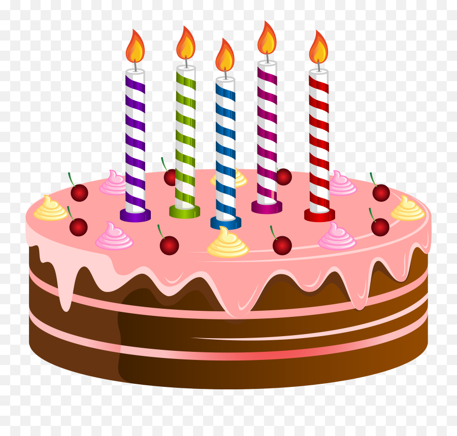 Birthday Cake Png Clip Transparent - Transparent Background Cake Png,Birthday Cake Png Transparent