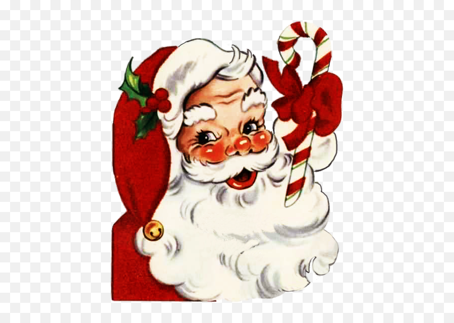 Old Fashioned Santa Clipart Png Face