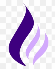 Purple Flame Clipart Transparent - 378x596 Png Cartoon Fire