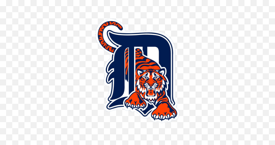 Tigres De Detroit Logo Clipart - Full Size Clipart 1442952 Detroit Tigers Tiger Logo Png,Detroit Pistons Logo Png